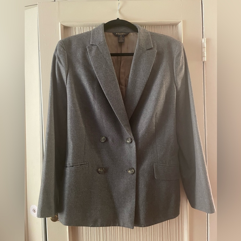 Brooks Brothers Charcoal Women's Suit Jacket